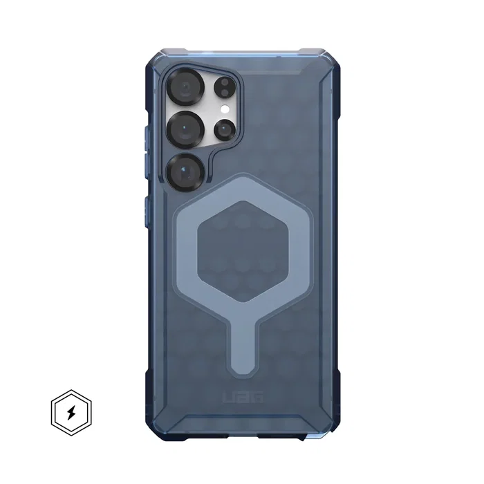 Urban Armor Gear Funda Essential Armor con MagSafe para Samsung Galaxy S25 Ultra 17,3 cm (6.8") Azul Cloud Blue