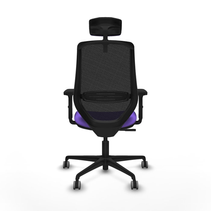 PIQUERAS Y CRESPO Silla de oficina Mardos con mecanismo Sincro, Lila y Negro PIQUERAS Y CRESPO Silla de oficina Mardos con mecanismo Sincro, Lila y Negro