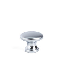 HERRAJES ALK Parma Pomo Zamak Cromo Mate Ø25mm