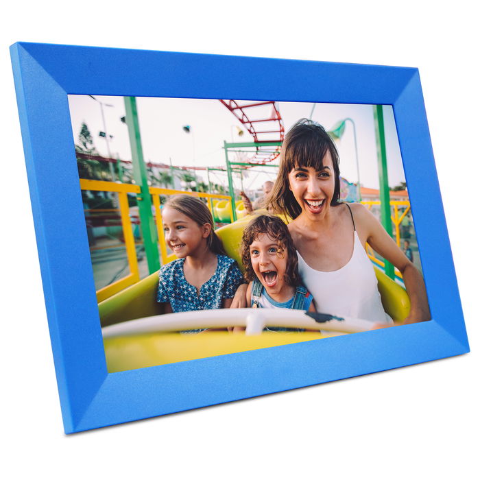 Denver Frameo PFF-1023BU - Marco digital, color azul