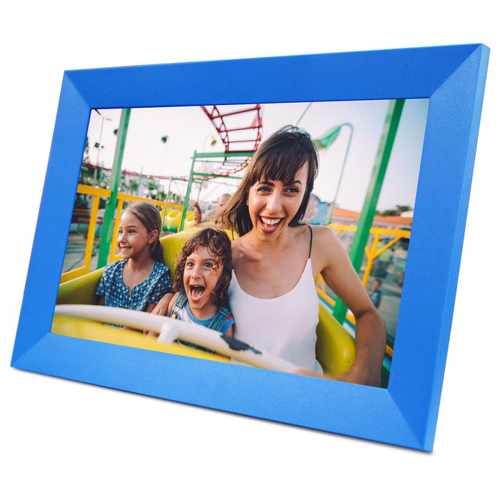 Denver Frameo PFF-1023BU - Marco digital, color azul