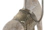 DKD Home Decor Figura de Caballo en Mango y Metal, Color Natural