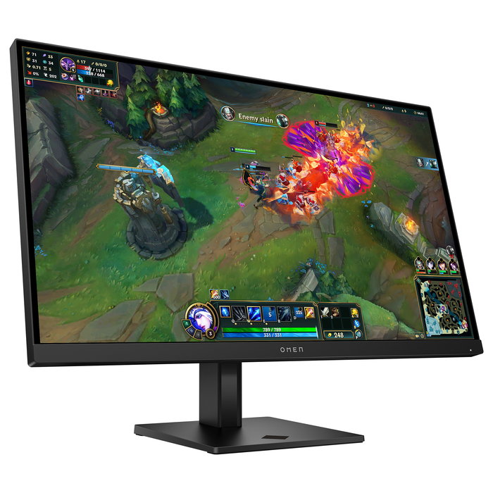 HP OMEN 27q G2 Gaming Monitor, 27 Pulgadas (68,6 cm), Quad HD 2560x1440 IPS, 180Hz, 1ms, AMD FreeSync, HDR400, Negro