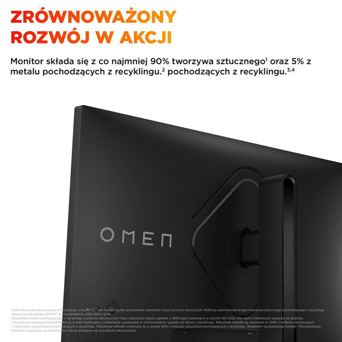 HP Omen 27q G2 Monitor Gaming QHD 180Hz IPS 27 pulg. Black