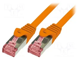 LogiLink Patch Cable Cat.6 S/FTP 3m Naranja