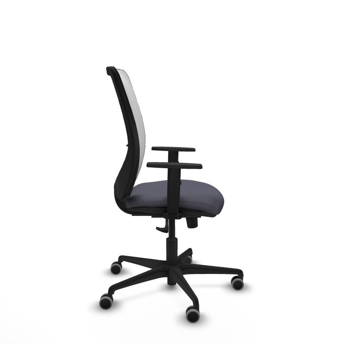 PIQUERAS Y CRESPO Silla de oficina Zulema Gris oscuro y Blanco PIQUERAS Y CRESPO Silla de oficina Zulema Gris oscuro y Blanco