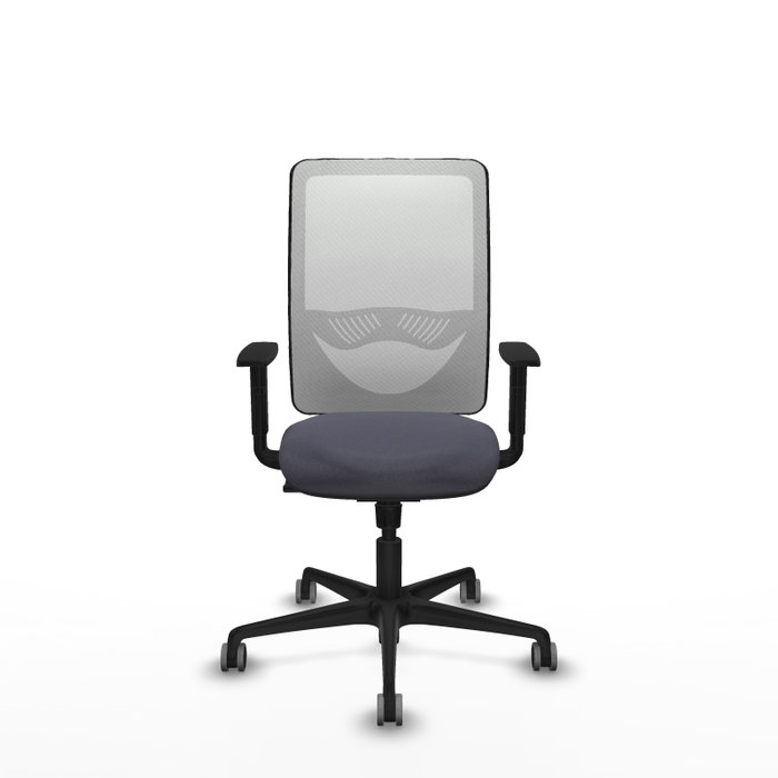 PIQUERAS Y CRESPO Silla de oficina Zulema Gris oscuro y Blanco PIQUERAS Y CRESPO Silla de oficina Zulema Gris oscuro y Blanco