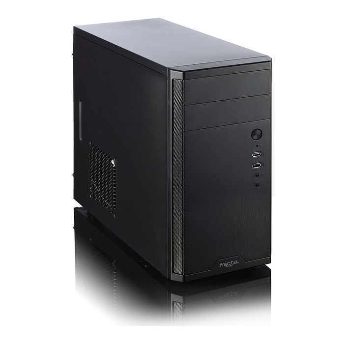 Fractal Design Core 1100 Mini Tower PC Negra micro ATX Mini-ITX