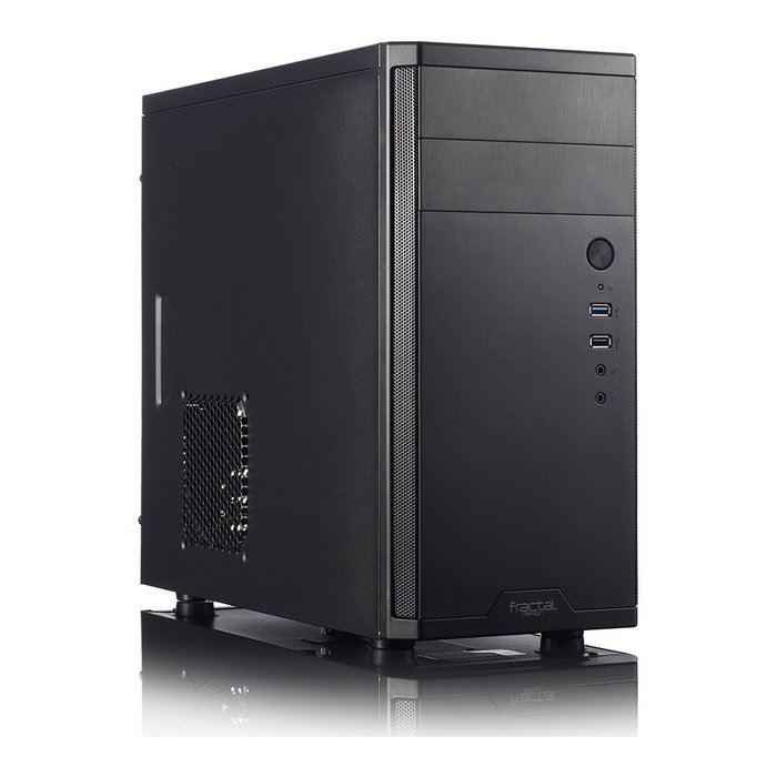 Fractal Design Core 1100 Mini Tower PC Negra micro ATX Mini-ITX