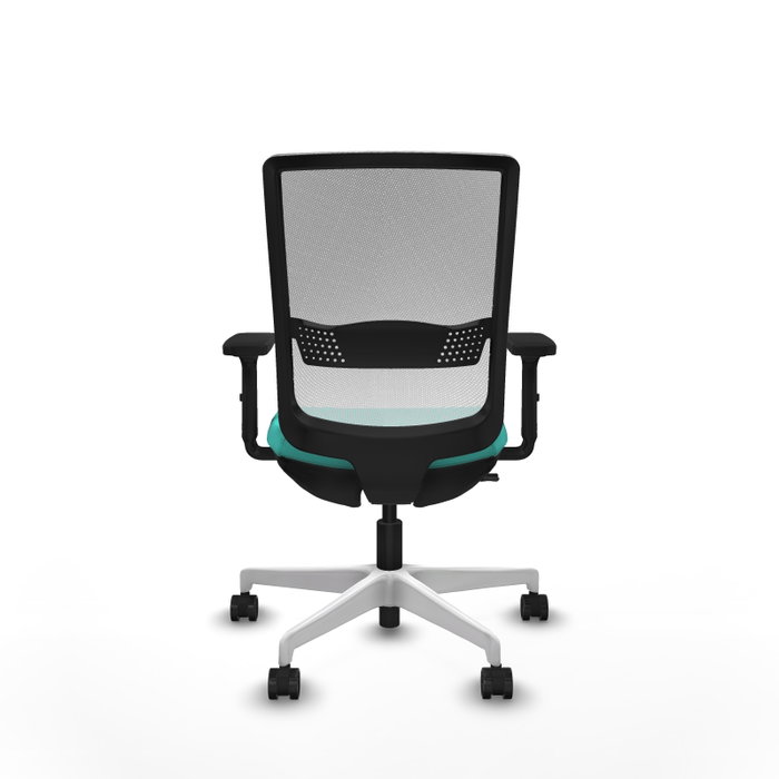 PIQUERAS Y CRESPO Silla de oficina Haches Turquesa y Blanco PIQUERAS Y CRESPO Silla de oficina Haches Turquesa y Blanco