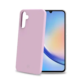 Celly Funda CROMO1036PK para Samsung Galaxy A34 5G, Rosa