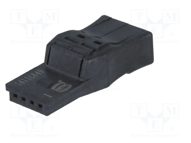 HARTING Conector har-flexicon® 4 pines macho 2A 1,27mm recto
