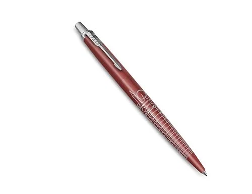 Parker Jotter Global Icons London Bolígrafo Retráctil Rojo con Detalles Cromados Parker Jotter Global Icons London Bolígrafo Retráctil Rojo con Detalles Cromados