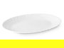 Vivalto Bandeja Clásica Opal Blanca de Vidrio 25 cm (Ancho) (Set de 24)