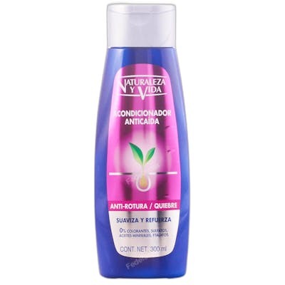 Natur Vital Acondicionador Anticaída Anti-rotura 300 ml (Reacondicionado) Natur Vital Acondicionador Anticaída Anti-rotura 300 ml (Reacondicionado)
