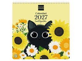 Finocam Calendario de Pared 2027 Sarah Meyer-Delius Catalán 300x300 mm