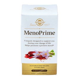 Solgar Meno Prime 30 Vcaps - Bienestar Natural para la Menopausia y Perimenopausia