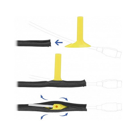 DeLOCK Herramienta de inserción para manguitos de cables Set 4 piezas