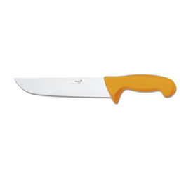 DEGLON BLOC AMARILLO Cuchillo de Oficio Amarillo 25 cm - Utensilio de Corte de Cocina