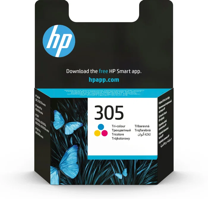 HP Cartucho de tinta Original 305 tricolor HP Cartucho de tinta Original 305 tricolor