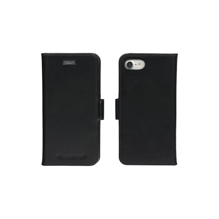 Dbramante1928 lynge funda con tapa para telÉfono mÓvil cuero de grano entero negro para apple iphone 6 6s 7 8 se (2ª generaciÓn)