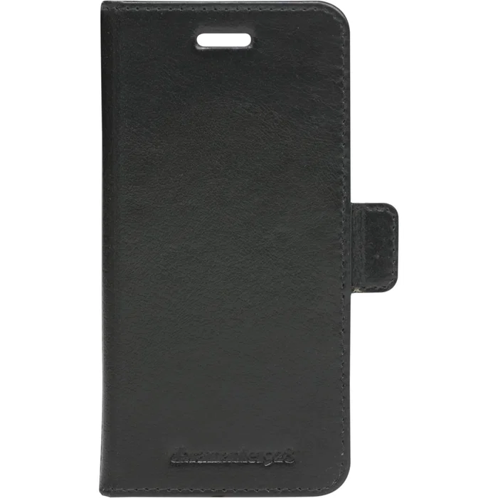 Dbramante1928 lynge funda con tapa para telÉfono mÓvil cuero de grano entero negro para apple iphone 6 6s 7 8 se (2ª generaciÓn)