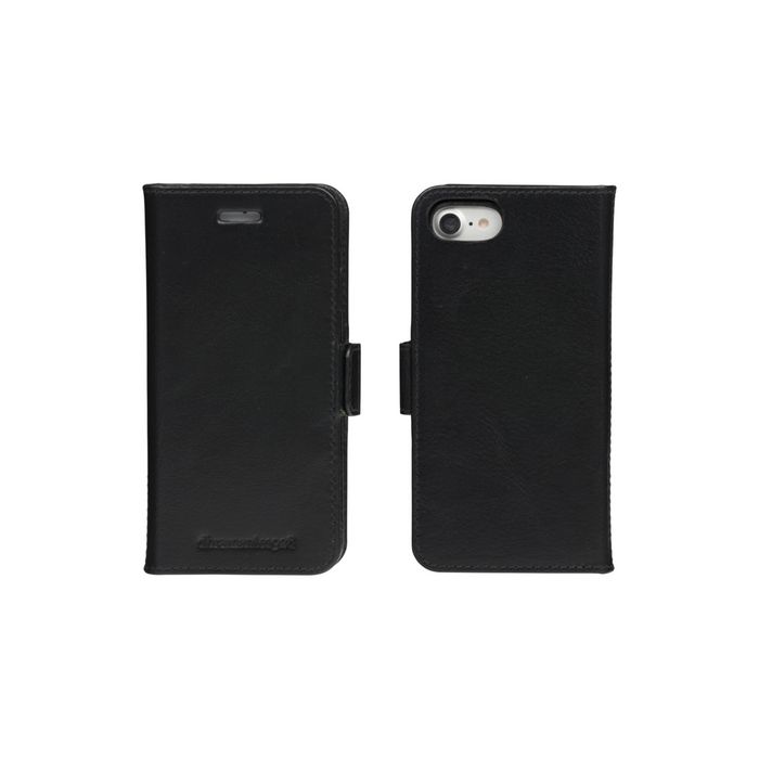 Dbramante1928 Lynge Funda Billetera de Cuero Negro para Apple iPhone 6/6s/7/8/SE 2ª Gen Dbramante1928 Lynge Funda Billetera de Cuero Negro para Apple iPhone 6/6s/7/8/SE 2ª Gen