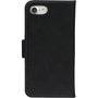 Dbramante1928 Lynge Funda Billetera de Cuero Negro para Apple iPhone 6/6s/7/8/SE 2ª Gen