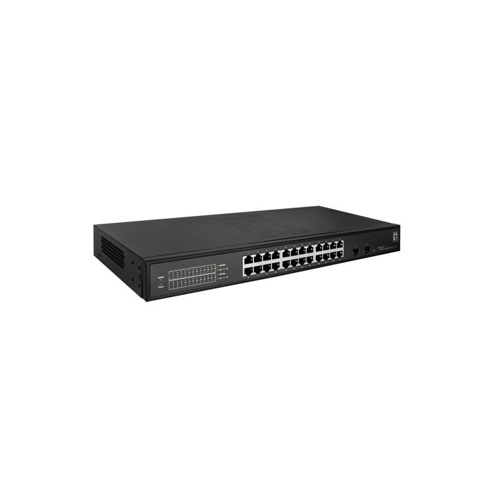LevelOne GES-2126 Hilbert Switch de red 24x GE 2xSFP LevelOne GES-2126 Hilbert Switch de red 24x GE 2xSFP
