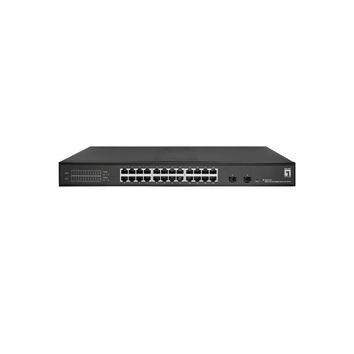 LevelOne GES-2126 Hilbert Switch de red 24x GE 2xSFP LevelOne GES-2126 Hilbert Switch de red 24x GE 2xSFP