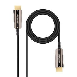 Nanocable Cable HDMI 2.0 AOC Macho a Macho 10m - 4K@60Hz 18Gbps HDR HDCP 2.2 - Negro