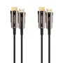 AOC 10.15.2010 Cable HDMI 2.0 AOC (Active Optical Cable) Macho-Macho 10 m, 4K @ 60Hz, 18 Gbps, HDR, 3D, ARC, Fibra Óptica y Cobre - Negro