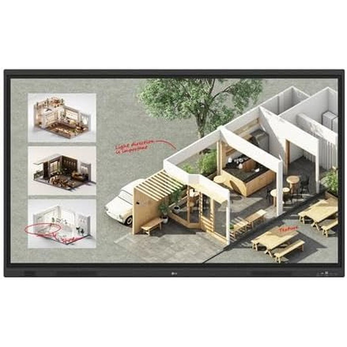 LG CreateBoard Standard 75 pulg. Interactiva 4K Ultra HD Android 14 Negro