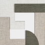 Cuadro Mix Tallado&Print 2/M Verde 52 X 3,50 X 72 cm (Set de 2)