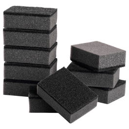 Day Juego De 10 Estropajos Negros De Espuma Pu Y Poliéster