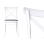 Silla Ibergarden Blanco Gris 4 Unidades