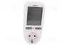 ORNO Voltímetro calculadora de energía con pantalla LCD Schuko OR-WAT-435