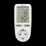 ORNO OR-WAT-435 Voltímetro Calculador de Energía con Pantalla LCD y Enchufe Schuko