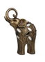 DKD Home Decor Figura de Elefante en Resina Color Bronce