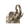 DKD Home Decor Figura de Elefante en Resina Color Bronce