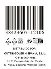 Quttin Cuchillo Chuletero Francés 11.5 cm (24 Unidades) Quttin Cuchillo Chuletero Francés 11.5 cm (24 Unidades)