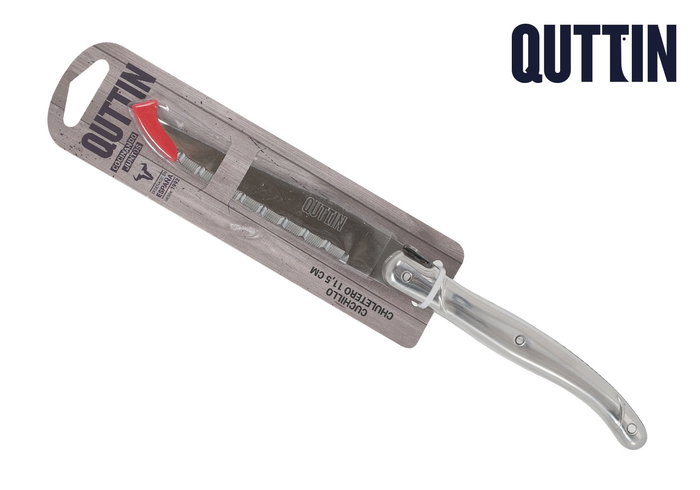 Quttin Cuchillo Chuletero Francés 11.5 cm (24 Unidades) Quttin Cuchillo Chuletero Francés 11.5 cm (24 Unidades)