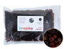 Innspiro Rocalla de Vidrio Redonda Glaseado Marrón 3,8mm 500g