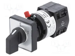 SCHNEIDER ELECTRIC Interruptor de leva 10A 0-1 gris y negro