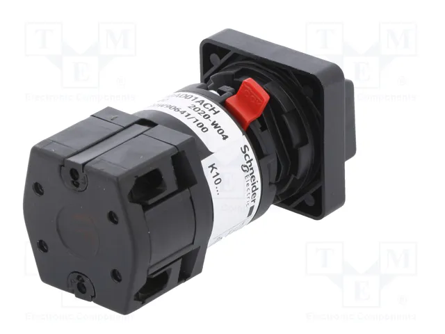 SCHNEIDER ELECTRIC Interruptor de leva 10A 0-1 gris y negro