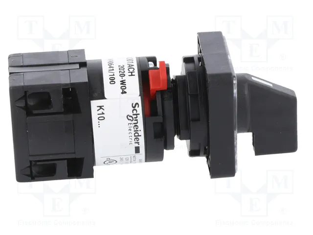 SCHNEIDER ELECTRIC Interruptor de leva 10A 0-1 gris y negro