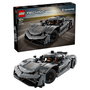 LEGO Technic 42173 Set de Construcción Hipercoche Koenigsegg Jesko Absolut Gris, Maqueta de Coches de Juguete con Motor V8 Móvil, Para +10 Años