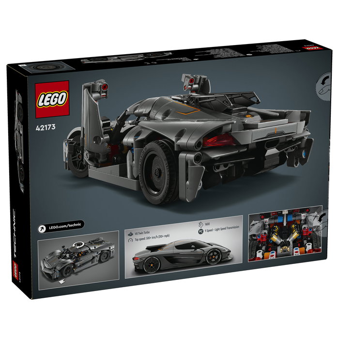 LEGO Technic Hipercoche Koenigsegg Jesko Absolut Gris 42173