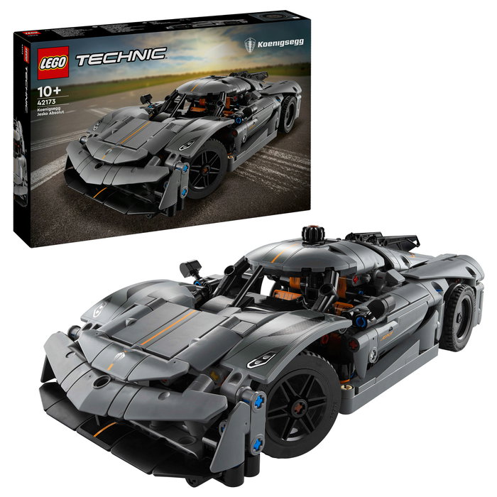 LEGO Technic Hipercoche Koenigsegg Jesko Absolut Gris 42173