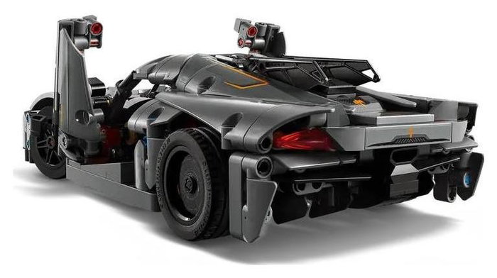 LEGO Technic Hipercoche Koenigsegg Jesko Absolut Gris 42173